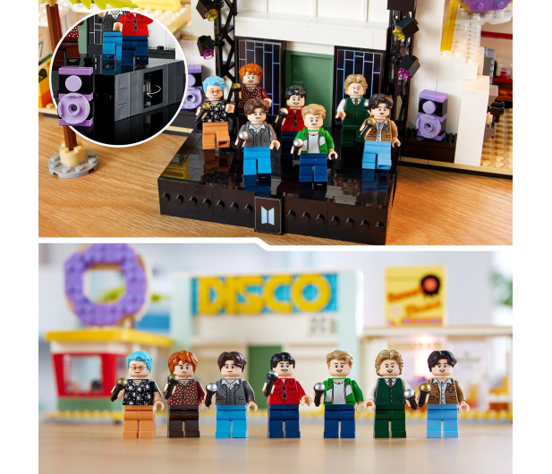 LEGO Ideas 21339 BTS Dynamite - 1144316 - zdjęcie 7
